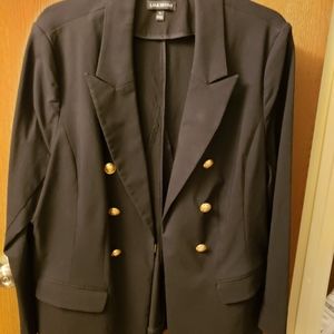 Lane Bryant black blazer